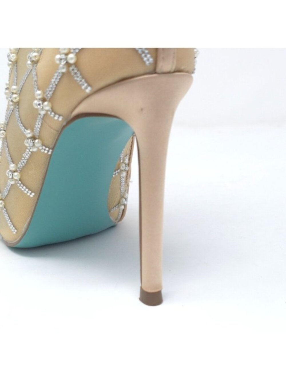 Betsey Johnson Women's Larkk Ankle Boot Nude - Picture 8 of 11
